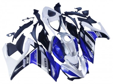 Online Blanco Azul Negro Yamalube Carenado Moto Yamaha YZF R3/R25 2015-2018