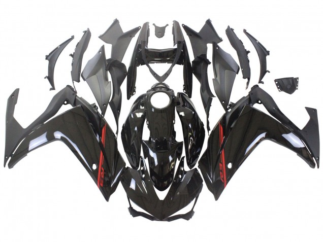 Online Negro Brillante Rojo Blanco Carenado Moto Yamaha YZF R3/R25 2015-2018