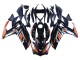 Online Azul Naranja Plata Yamalube Carenado Moto Yamaha YZF R3/R25 2015-2018