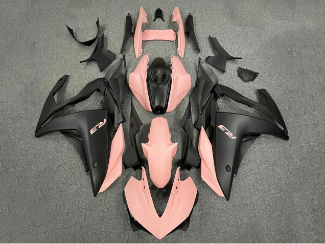 Online Rosa Negro Mate Carenado Moto Yamaha YZF R3/R25 2015-2018