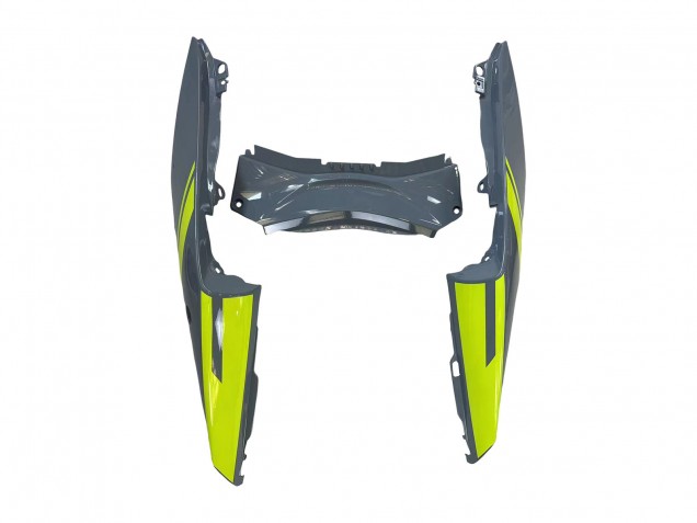 Online Nardo Gris Neon Amarillo Negro Carenado Moto Yamaha YZF R3/R25 2015-2018