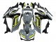 Online Nardo Gris Neon Amarillo Negro Carenado Moto Yamaha YZF R3/R25 2015-2018