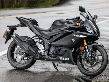 Online Negro Mate Plata Carenado Moto Yamaha YZF R3/R25 2019-2021