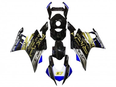 Online Blanco Azul Negro Oro Trick Star 07 Carenado Moto Yamaha YZF R3/R25 2019-2021