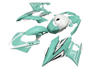 Online Verde Claro Blanco Negro Carenado Moto Yamaha YZF R3/R25 2019-2021