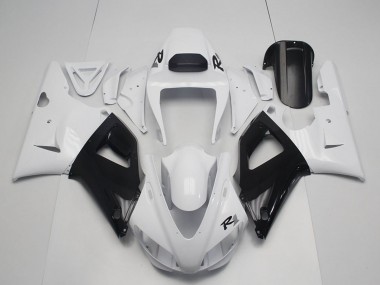 Online Blanco Perla Negro Carenado Moto Yamaha YZF R1 1998-1999