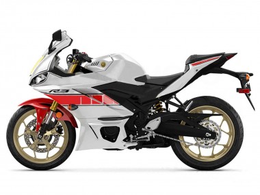 Online Blanco Rojo Amarillo Negro Carenado Moto Yamaha YZF R3/R25 2019-2021