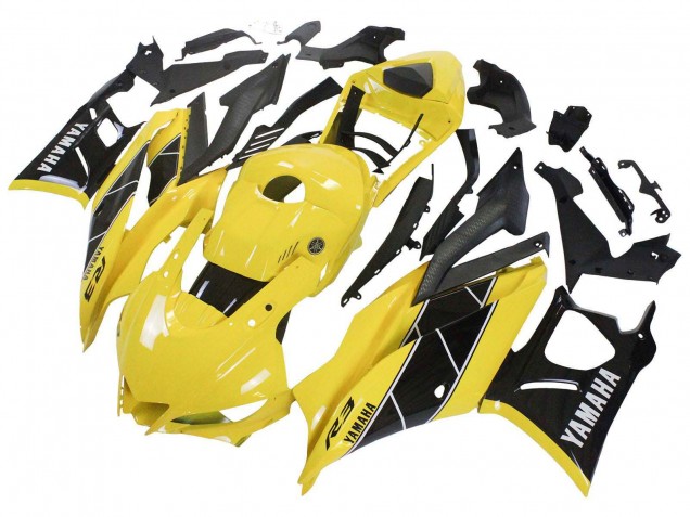 Online Amarillo Negro Carenado Moto Yamaha YZF R3/R25 2019-2021