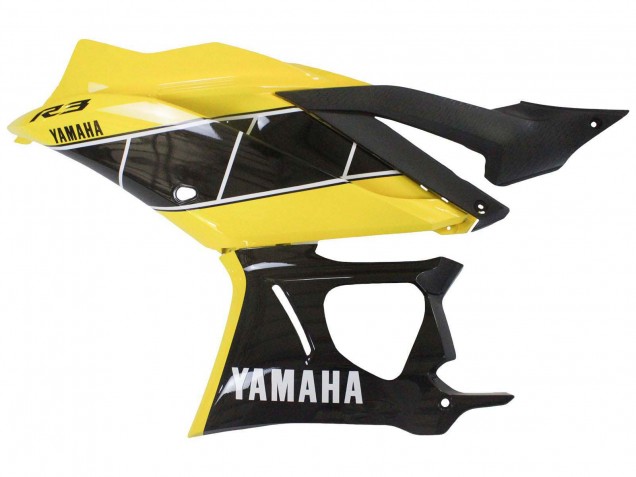 Online Amarillo Negro Carenado Moto Yamaha YZF R3/R25 2019-2021