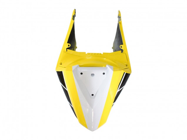 Online Amarillo Blanco Negro Raya Carenado Moto Yamaha YZF R3/R25 2019-2021