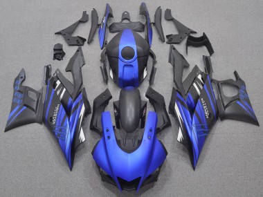 Online Azul Negro Mate Monstruo Carenado Moto Yamaha YZF R3/R25 2022-2024