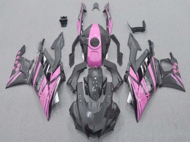 Online Rosa Negro Monstruo Carenado Moto Yamaha YZF R3/R25 2022-2024