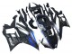 Online Marble Negro Plata Azul Falsificado FibraCarbono Estilo Carenado Moto Yamaha YZF R3/R25 2022-2024