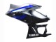 Online Marble Negro Plata Azul Falsificado FibraCarbono Estilo Carenado Moto Yamaha YZF R3/R25 2022-2024
