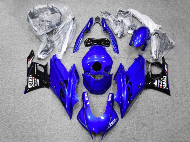 Online Azul Negro ENEOS Carenado Moto Yamaha YZF R3/R25 2022-2024