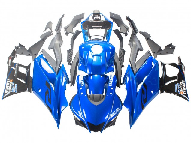 Online Azul Negro ENEOS Carenado Moto Yamaha YZF R3/R25 2022-2024