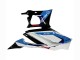 Online Blanco Azul Rojo Negro Carenado Moto Yamaha YZF R3/R25 2022-2024