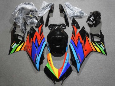 Online Negro Brillante Azul Rojo Amarillo Verde Carenado Moto Yamaha YZF R3/R25 2022-2024