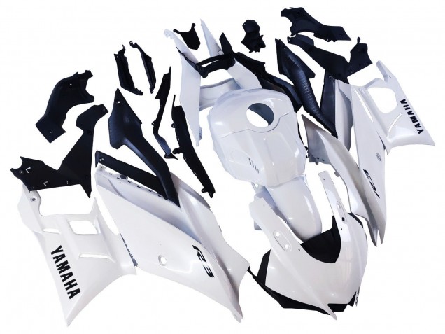 Online Blanco Carenado Moto Yamaha YZF R3/R25 2022-2024