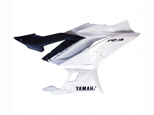 Online Blanco Carenado Moto Yamaha YZF R3/R25 2022-2024