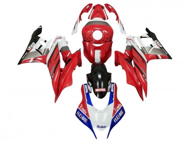 Online Blanco Rojo Azul Negro Motul Flex Box Givi Unubat Carenado Moto Yamaha YZF R3/R25 2022-2024