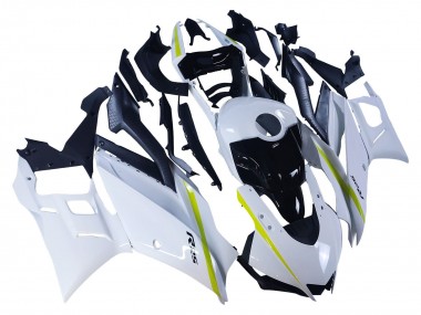 Online Blanco Amarillo Negro Carenado Moto Yamaha YZF R3/R25 2022-2024