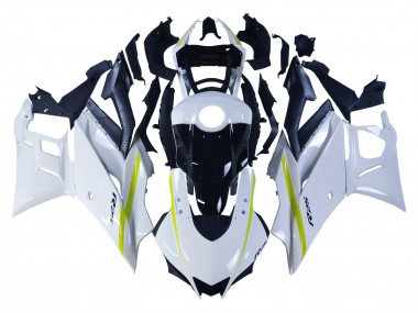 Online Blanco Amarillo Negro Carenado Moto Yamaha YZF R3/R25 2022-2024
