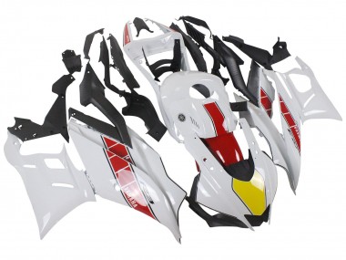 Online Blanco Rojo Amarillo Negro Carenado Moto Yamaha YZF R3/R25 2022-2024