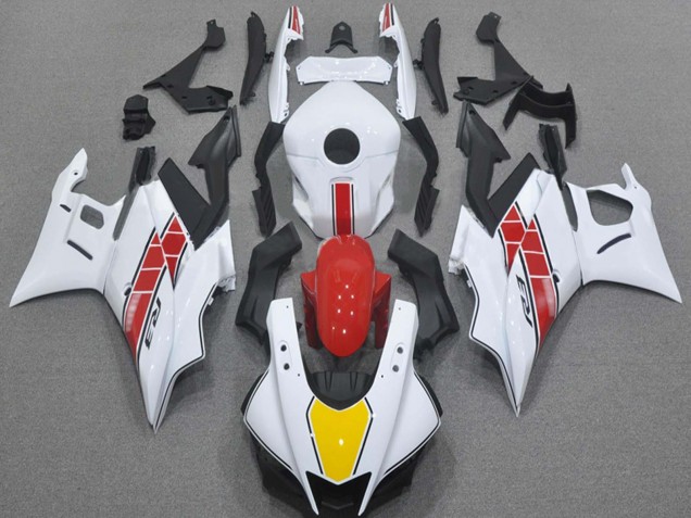 Online Blanco Rojo Amarillo Negro Carenado Moto Yamaha YZF R3/R25 2022-2024