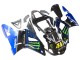 Online Azul Negro Verde Monstruo Yamalube ENEOS 46 Carenado Moto Yamaha YZF 1000 R1 2000-2001