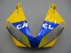 Online Blanco Amarillo Azul Motul Camello Carenado Moto Yamaha YZF 1000 R1 2000-2001