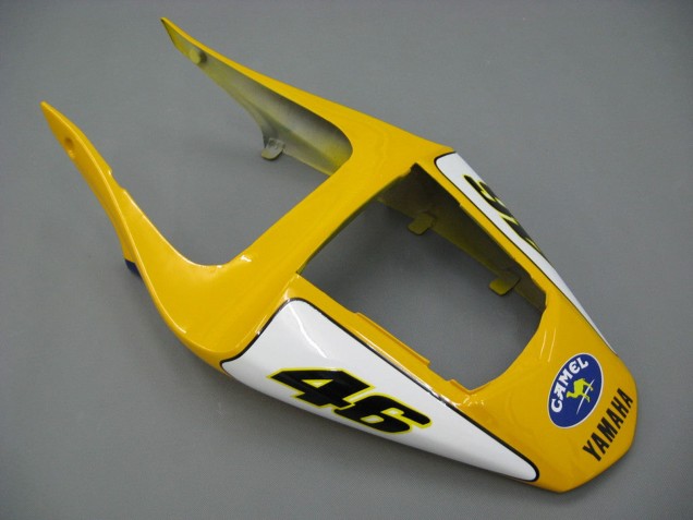 Online Blanco Amarillo Azul Motul Camello Carenado Moto Yamaha YZF 1000 R1 2000-2001