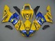Online Blanco Amarillo Azul Motul Camello Carenado Moto Yamaha YZF 1000 R1 2000-2001
