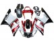 Online Rojo Blanco Negro Brillante Carenados Moto Yamaha YZF 1000 R1 2000-2001
