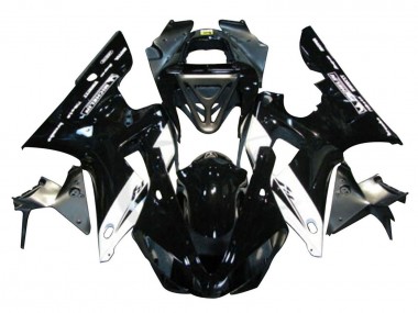Online Negro Brillante Blanco Michelin Carenado Moto Yamaha YZF 1000 R1 2000-2001