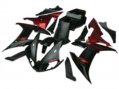 Online Rojo Negro Llama Carenado Moto Yamaha YZF 1000 R1 2002-2003
