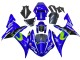 Online Azul Negro Verde MoviStar ENEOS Monstruo Carenado Moto Yamaha YZF 1000 R1 2002-2003