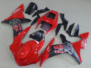 Online Rojo Negro Mate Carenado Moto Yamaha YZF R1 2002-2003
