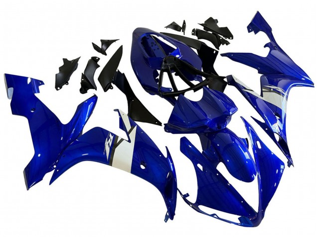 Online Azul Blanco Carenado Moto Yamaha YZF 1000 R1 2004-2006