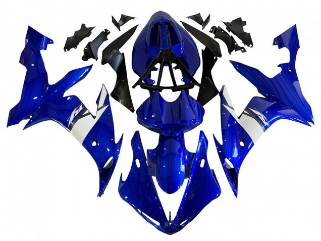 Online Azul Blanco Carenado Moto Yamaha YZF 1000 R1 2004-2006