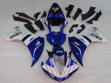 Online Blanco Azul Negro M1 Carenado Moto Yamaha YZF 1000 R1 2009-2011