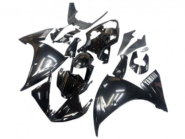 Online Negro Brillante Blanco Calcomanía Carenado Moto Yamaha YZF 1000 R1 2009-2011