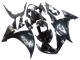 Online Negro Brillante Blanco Calcomanía Carenado Moto Yamaha YZF 1000 R1 2009-2011