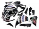 Online Negro Brillante Blanco Rojo Volvo Fimer Yamalube 87 Carenado Moto Yamaha YZF 1000 R1 2009-2011