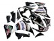 Online Negro Brillante Blanco Rojo Volvo Fimer Yamalube 87 Carenado Moto Yamaha YZF 1000 R1 2009-2011