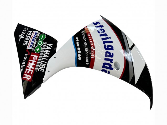 Online Negro Brillante Blanco Rojo Volvo Fimer Yamalube 87 Carenado Moto Yamaha YZF 1000 R1 2009-2011