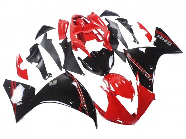 Online Rojo Negro Carenados Moto Yamaha YZF 1000 R1 2009-2011