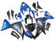 Online Azul Negro Brillante Carenado Moto Yamaha YZF 1000 R1 2012-2014