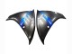 Online Azul Negro Brillante Carenado Moto Yamaha YZF 1000 R1 2012-2014