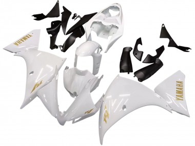 Online Blanco Oro Calcomanías Carenado Moto Yamaha YZF 1000 R1 2012-2014